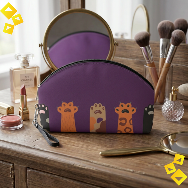 Paw Print Travel Organizer Pouch