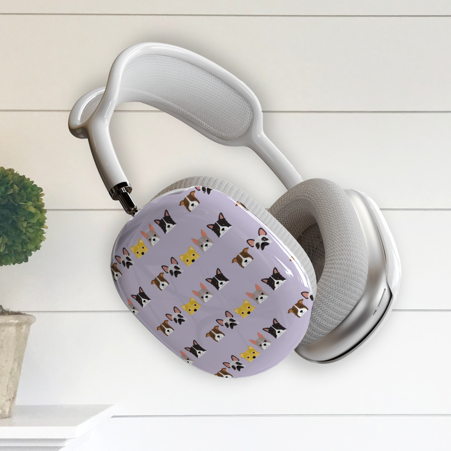 Puppy Print Headphone Cover