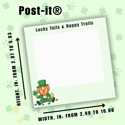 Lucky Lab Sticky Note Pads