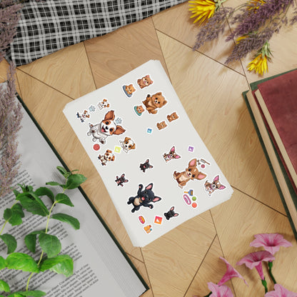 Pocket Pack Puppy Vinyl Stickers